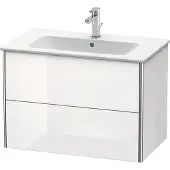 Duravit Waschtischunterbau XSQUARE 560x810x478mm weiss seidenmatt