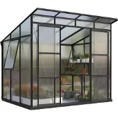Vitavia Gewächshaus Freya 5900 HKP/HKP 6mm, dunkelgrau, 40000616