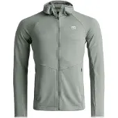 Ortovox Fleece Light Grid Hoody M – Fleece - green sage - XXL