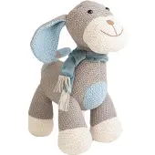 Crochetts Mini Cocker-Spaniel-Kuscheltier in Grau – (B)38 x (H)46 x (T)25 cm | Gr.: onesize