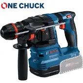 Bosch Akku-Bohrhammer mit ONECHUCK GBH 18V-22 X, 2 x Akku GBA 18V 4.0Ah in L-BOXX 136 - 0611924101