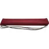 Mendler Ersatz-Bezug für Markise HWC-H27, Vollkassette Ersatzbezug Sonnenschutz 6x3m Acryl bordeaux-rot