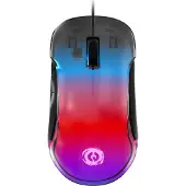 Canyon Braver GM-728, Optical Crystal gaming pel?, Instant 825, ABS material, huanuo 10 million cycle switch, 1.65M TPE cable with magnet ring, weight: 114g, Size: 122.6*66.2*38.2mm, Juodas