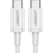 UGREEN Kabel przewód USB-C - USB-C PD QC AFC 1.5m - biały