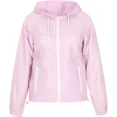 Libbi damen jacke - flieder weiss, XL