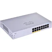 Cisco CBS110, Unmanaged, L2, Gigabit Ethernet (10/100/1000), Power over Ethernet (PoE), Rack-Einbau, 1U