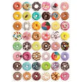 Eurographics Donuts Tops 1000pcs, 1000 Stück(e), Speisen und Getränke