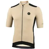 Nalini Singh - Five Pockets Jersey - Radtrikot Gr M beige