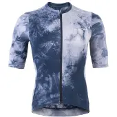 Nalini Singh - Tie Dye Jersey - Radtrikot Gr M blau