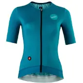 Nalini Singh - Women's Skinfluid Jersey - Radtrikot Gr S türkis