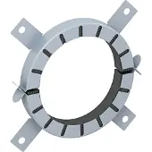OBO 7202204 Rohrmanschette für brennbare Rohre Ø63mm Intumeszierender Baustoff grau TCX-063