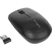 Kensington Pro Fit kabellose mobile Maus – schwarz, Beidhändig, Laser, RF Wireless, Schwarz