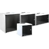 EFB Elektronik WGB-1915WS.60, Wandmontiertes Regal, 15U, 80 kg, Weiß