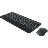 Logitech MK545 Advanced, Volle Größe (100%), Kabellos, RF Wireless, QWERTY, Schwarz, Maus enthalten
