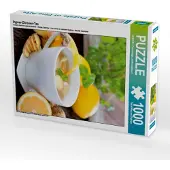 CALVENDO Ingwer-Zitronen-Tee 1000 Teile Puzzle hoch 480x640mm, :: Fotodesign HETIZIA; 7367844