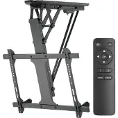 Macleans Elektrische Deckenhalterung Dachschräge Halterung inkl. Fernbedienug 35kg 32-70"