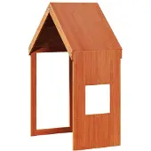 Syfax Dach für Kinderbett Wachsbraun 55x99x139,5 cm Massivholz