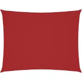 Syfax Sonnensegel Oxford-Gewebe Rechteckig 4x6 m Rot