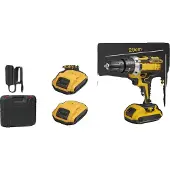 OEM Akku-Werkzeug-Set, kabelloses Design, mehrere Geschwindigkeitsstufen, Gelber elektrischer Bohrer Standard