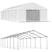 Das Company Sommermagazin Zelt 6x12 weiß SUMMER MPE