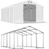 Das Company 4x8 Weißes Magazin Zelt WINTER MSD