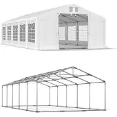Das Company Sommer Party Zelt 4x10 weiß SUMMER PLUS ISD