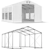 Das Company Saison Tent 4x6 Weiß WINTER PLUS ISD
