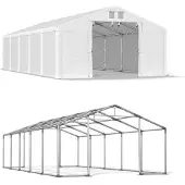 Das Company 5x10 White Magazine Zelt WINTER MSD