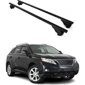 Omtec Dachquerträger für Lexus RX, Baujahre 2003-2009, Farbe: Silber