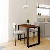 AKKE Caravaggio LOFT Tisch mit schwarze beine LxBxH: 70x50x75 cm