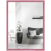 MendeFrames Wandspiegel Massivholz 15x20 cm rot H080
