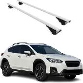Omtec Dachquerträger für Subaru XV, Baujahre 2017-2024, Farbe: Silber