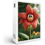 Raxxa Premium-Puzzle "Amaryllis", 1000 Teile