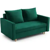 AX Living Sofa Modern Shurton 155 cm Dunkelgrün – Stilvolle 2-Sitzer