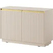 AX Living Kleine Kommode Lirio K103 103 cm modern und stilvoll, beige