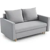 AX Living Sofa Modern Shurton 155 cm Hellgrau – Stilvolle 2-Sitzer