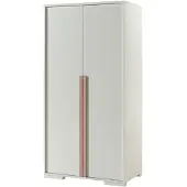 Zesso Dream Tree Kleiderschrank 2-türig Verona Weiß