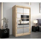 Minio Kleiderschränk 120 cm ROMA 2 Sonoma Eiche