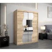 Minio Kleiderschränk MADRYT 150 cm Sonoma Eiche
