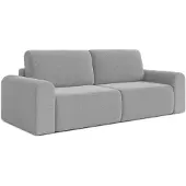 AX Living Modern Schlafsofa Otterton 250 cm Sofa Hellgrau Bettkasten