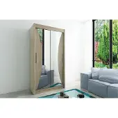 Minio Kleiderschränk 120 cm MONACO Sonoma Eiche