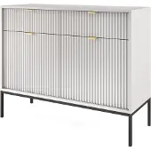 AX Living Kommode mit Schublade Eternas KS104 104 cm breit Grau