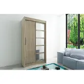 Minio Kleiderschränk 120 cm ROMA 1 Sonoma Eiche