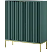 AX Living Modern Kommode Eternas K104 mit Lamellenfront 104 cm Grün