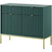 AX Living Kommode mit Schublade Eternas KS104 104 cm Modern in Grün