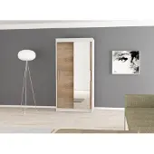 Minio Kleiderschränke TOKYO 2 120 cm Weiße / Sonoma