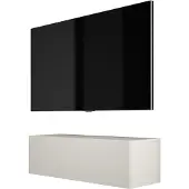 3Xeliving TV-Schrank : Kaschmir, 100 x 34 x 32 cm, Beige, 100 x 34 x 32 cm