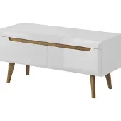 Minio TV-Schränke 107 cm BODO White / Rivera Eiche