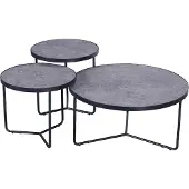 Zesso FurniStyle Set mit 3 Couchtischs Varzi