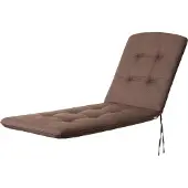 Hobbygarden Matratze für Liegestuhl "Beatriz" 185x60x6 cm | Sonnenliegen, Sitzkissen, Sitzpolster, Gartenmöbel Kissen |